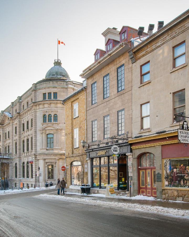 Appartamento Les Lofts de Buade By Les Lofts Vieux-Québec Esterno foto